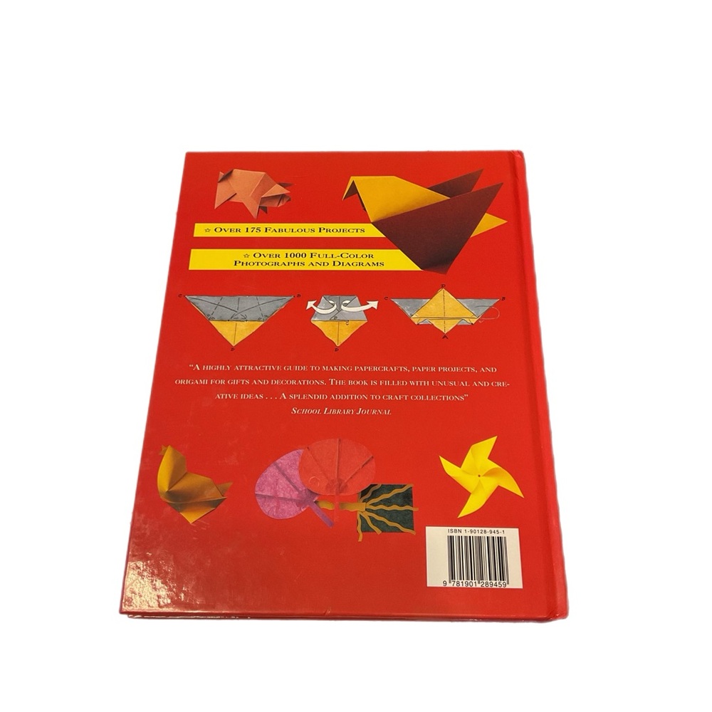 The Ultimate Papercraft and Origami Book by Paul Jackson Hardcover Coffee Table - Picture 2 of 15